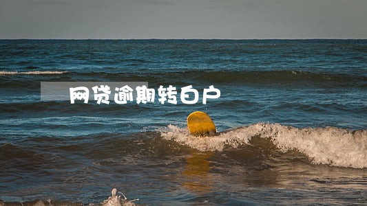 网贷逾期转白户 网贷逾期转白户
