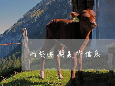 网贷逾期轰炸信息 网贷逾期轰炸信息