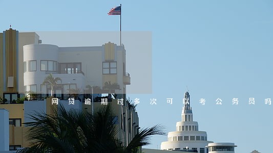 网贷逾期过多次可以考公务员吗 网贷逾期过多次可以考公务员吗