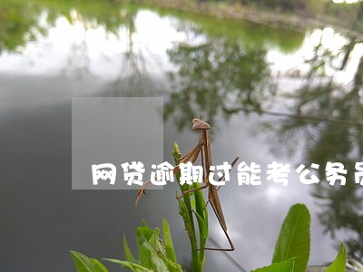 网贷逾期过能考公务员吗 网贷逾期过能考公务员吗