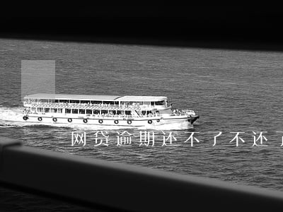 网贷逾期还不了不还了会有什么后果 网贷逾期还不了不还了会有什么后果