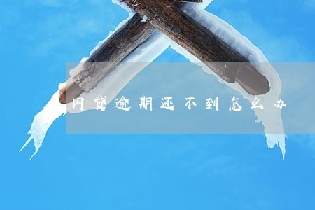 网贷逾期还不到怎么办 网贷逾期还不到怎么办