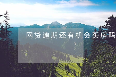 网贷逾期还有机会买房吗 网贷逾期还有机会买房吗