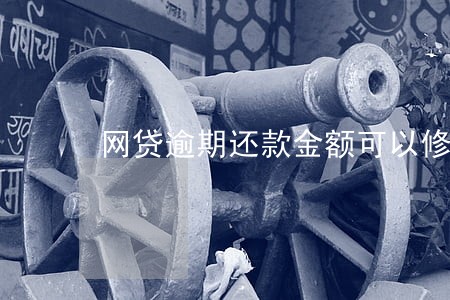 网贷逾期还款金额可以修改吗 网贷逾期还款金额可以修改吗