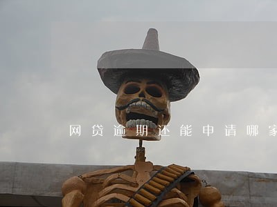 网贷逾期还能申请哪家的网贷