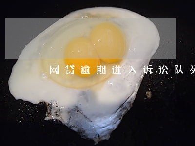 网贷逾期进入诉讼队列 网贷逾期进入诉讼队列