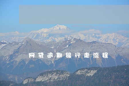 网贷逾期银行走流程 网贷逾期银行走流程