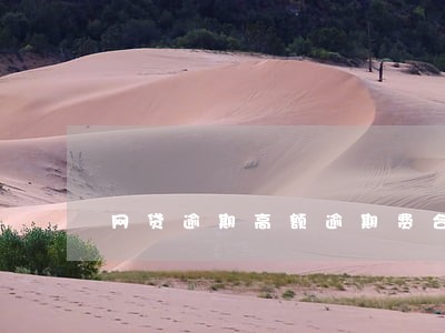 网贷逾期高额逾期费合法吗 网贷逾期高额逾期费合法吗