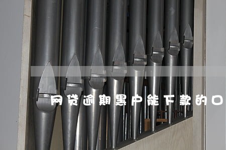 网贷逾期黑户能下款的口子 网贷逾期黑户能下款的口子