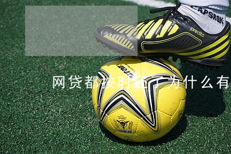 网贷都按时还了为什么有逾期 网贷都按时还了为什么有逾期