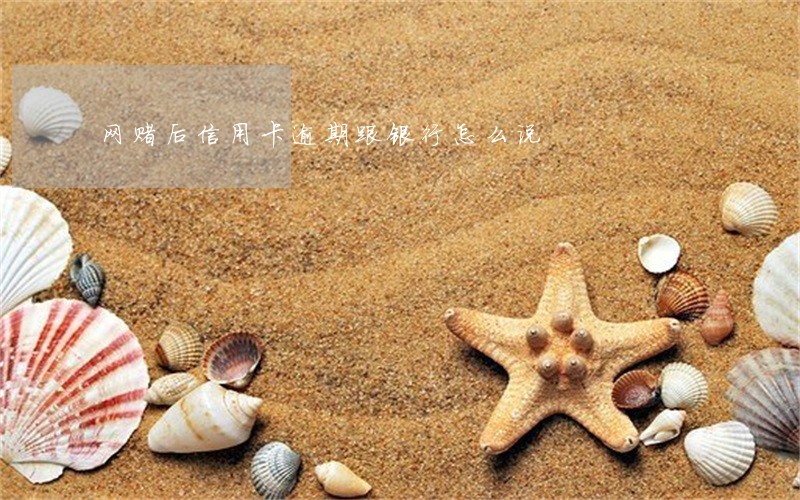网赌后信用卡逾期跟银行怎么说 网赌后信用卡逾期跟银行怎么说