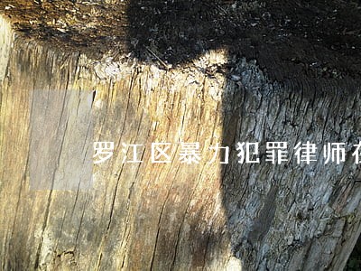 罗江区暴力犯罪律师在线免费咨询 罗江区暴力犯罪律师在线免费咨询