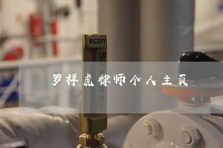 罗祥虎律师个人主页 罗祥虎律师个人主页