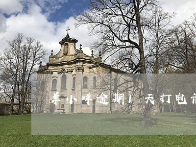 羊小咩逾期1天打电话 羊小咩逾期1天打电话