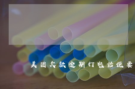 美团欠款逾期打电话说要上门催款 美团欠款逾期打电话说要上门催款