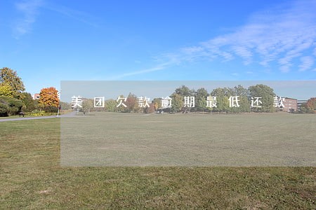 美团欠款逾期最低还款 美团欠款逾期最低还款