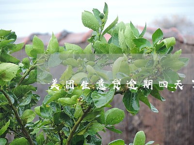 美团生意贷逾期四天了 美团生意贷逾期四天了