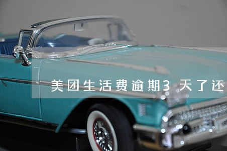 美团生活费逾期3天了还会怎么样 美团生活费逾期3天了还会怎么样