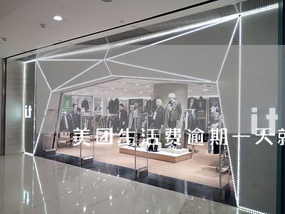 美团生活费逾期一天就不能用了 美团生活费逾期一天就不能用了