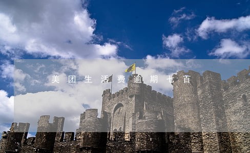 美团生活费逾期七百 美团生活费逾期七百