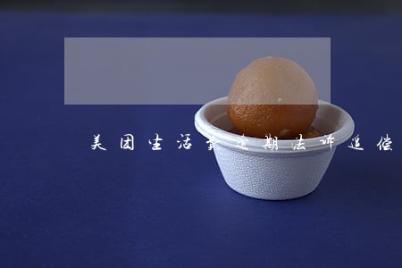 美团生活费逾期法诉追偿 美团生活费逾期法诉追偿