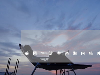 美团生活费逾期网络仲裁 美团生活费逾期网络仲裁