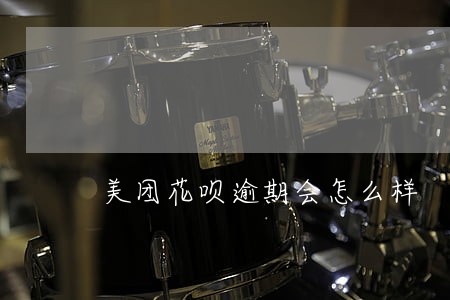 美团花呗逾期会怎么样 美团花呗逾期会怎么样