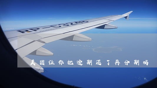 美团让你把逾期还了再分期吗 美团让你把逾期还了再分期吗