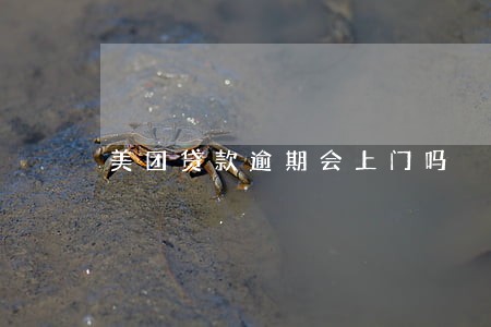 美团贷款逾期会上门吗 美团贷款逾期会上门吗