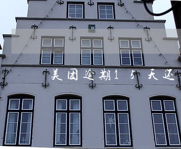 美团逾期15天还了还能用吗 美团逾期15天还了还能用吗