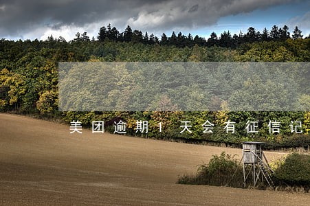美团逾期1天会有征信记录么 美团逾期1天会有征信记录么