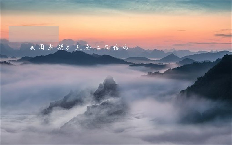 美团逾期8天会上征信吗 美团逾期8天会上征信吗