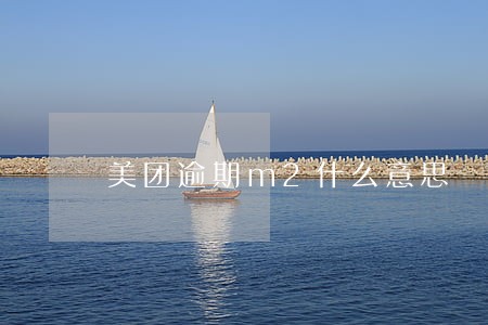 美团逾期m2什么意思 美团逾期m2什么意思