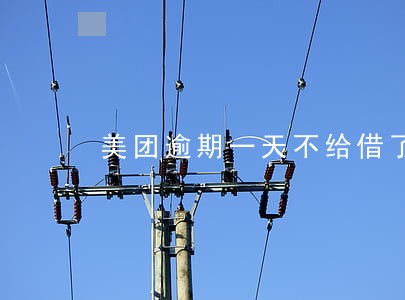 美团逾期一天不给借了 美团逾期一天不给借了