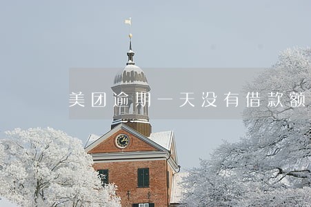 美团逾期一天没有借款额度了 美团逾期一天没有借款额度了