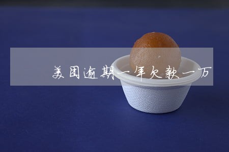美团逾期一年欠款一万 美团逾期一年欠款一万