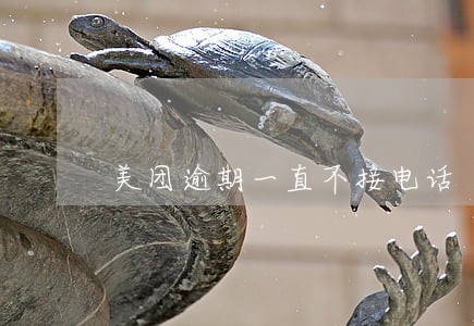 美团逾期一直不接电话