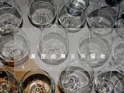 美团逾期三天催收 美团逾期三天催收