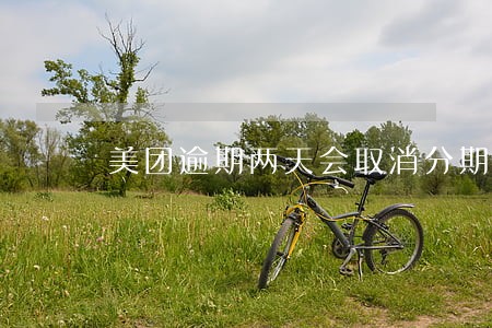 美团逾期两天会取消分期吗 美团逾期两天会取消分期吗