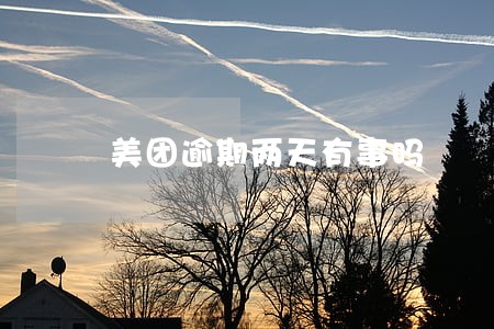 美团逾期两天有事吗 美团逾期两天有事吗