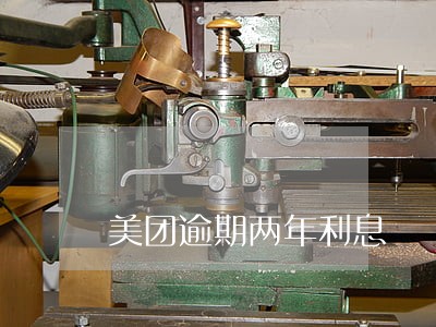 美团逾期两年利息