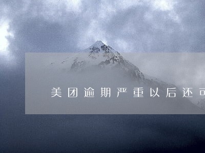 美团逾期严重以后还可以借吗