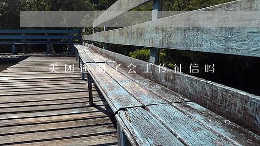 美团逾期了会上传征信吗