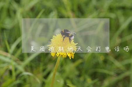 美团逾期俩天会打电话吗 美团逾期俩天会打电话吗