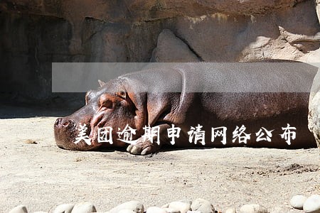 美团逾期申请网络公布 美团逾期申请网络公布