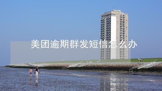 美团逾期群发短信怎么办 美团逾期群发短信怎么办