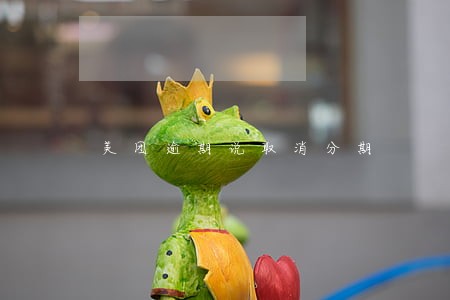 美团逾期说取消分期 美团逾期说取消分期