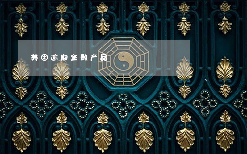 美团逾期金融产品