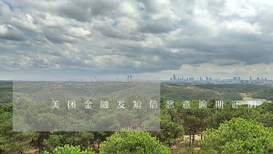 美团金融发短信恶意逾期证明