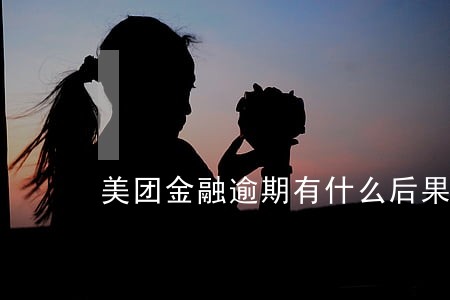 美团金融逾期有什么后果